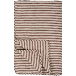 Quilt t�ppe - sand m/m�rk blomme