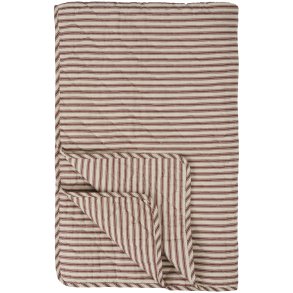 Quilt t�ppe - sand m/m�rk blomme