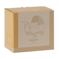 Barnevogn til mus - gul