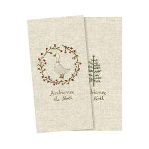 Serviet - julemotiv m. gs - 20 stk
