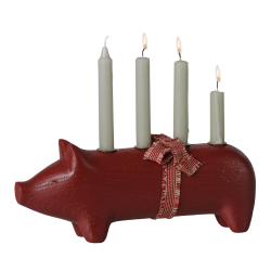 Tr�lysestage - Advent - Gris - medium - R�d