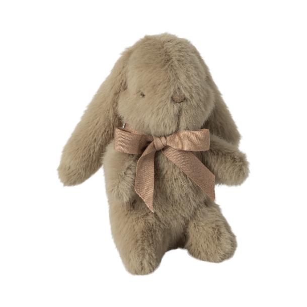 Plys kanin - mini - stvet brun