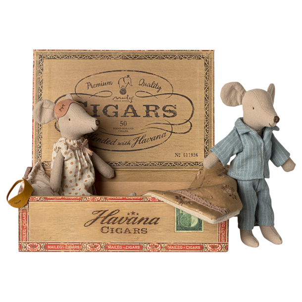 Mor og far i - Havana cigarkasse