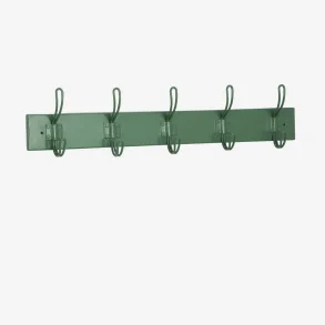 Knager�kke m/5 knager - metal - gr�n