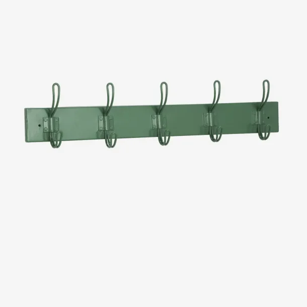 Knager�kke m/5 knager - metal - gr�n