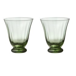 2 stk Vandglas - sage