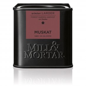 Muskatndder og muskatblomme - kologiske