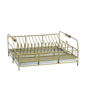 Opvaskestiv -  antik messing/zink gr�