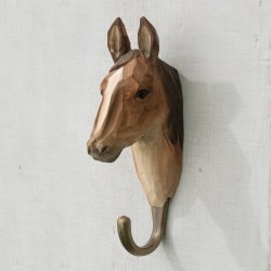 Hest - knage - tr�/metal