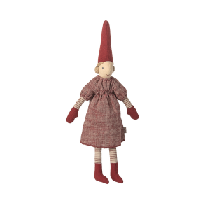 Mini Nisse, str. 2 - Pige - Rd kjole.