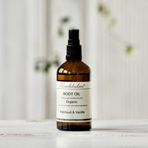 Body oil - kologisk - Patchouli &amp; Vanille