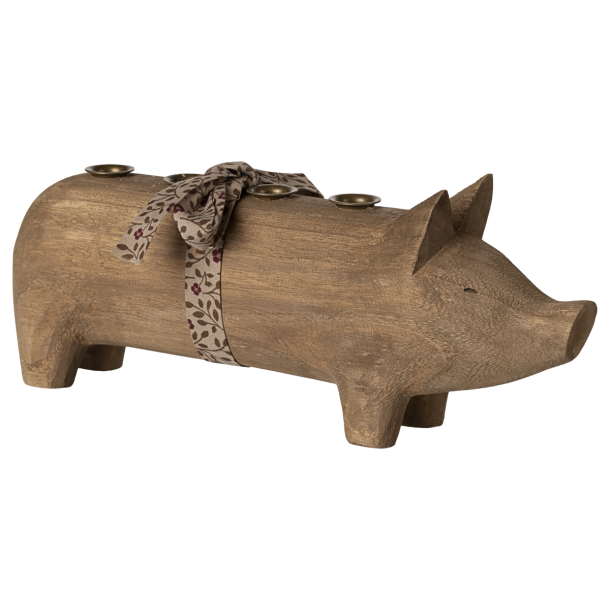 Adventsgris i tr - natur