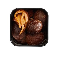 Muskatndder og muskatblomme - kologiske