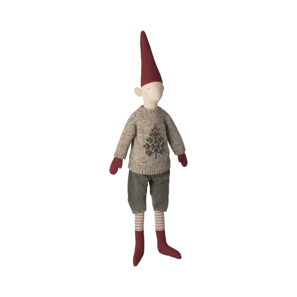 Nisse, str. 5 - Dreng - strikket sweater. Forudbestil her! Levering medio oktober.