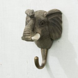 Elefant - knage - tr�/metal