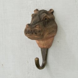 Flodhest - knage - tr�/metal