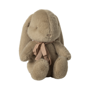 Plys kanin - lille - stvet brun