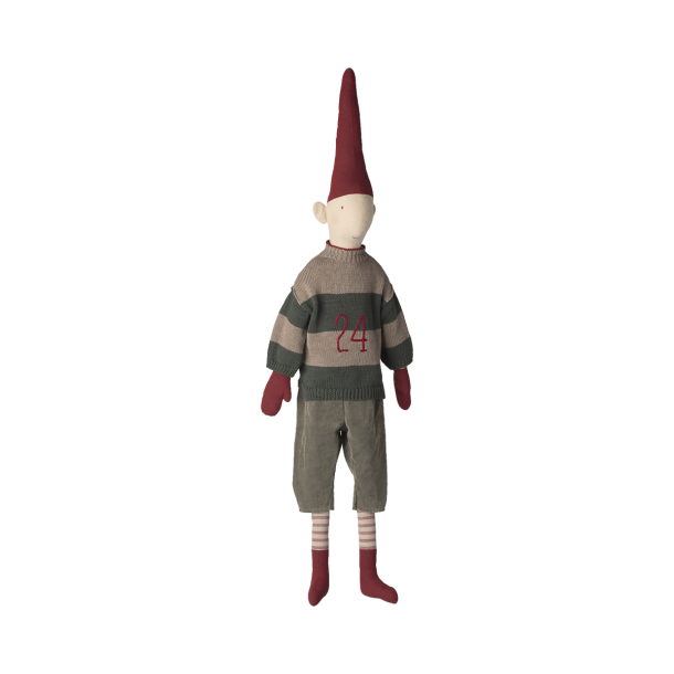 Mega Nisse, str. 6 - Dreng - Strikket sweater. Forudbestil her! Levering medio oktober.