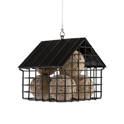 Foderhus til mejsebolde - sort