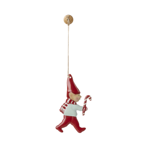 Metal ophng - Nisse med sukkerstok