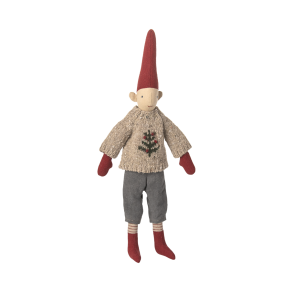 Mini Nisse, str. 2 - Dreng - strikket sweater. 