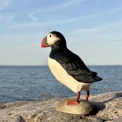 S�papeg�je - h�ndsk�ret tr�figur