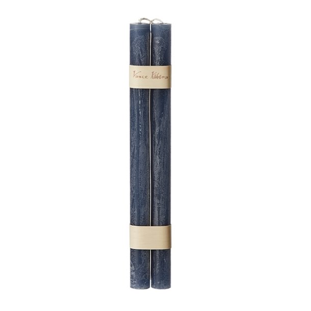 Paraffin stagelys - 2 stk - blue