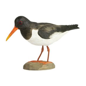 Strandskade - h�ndsk�ret tr�figur