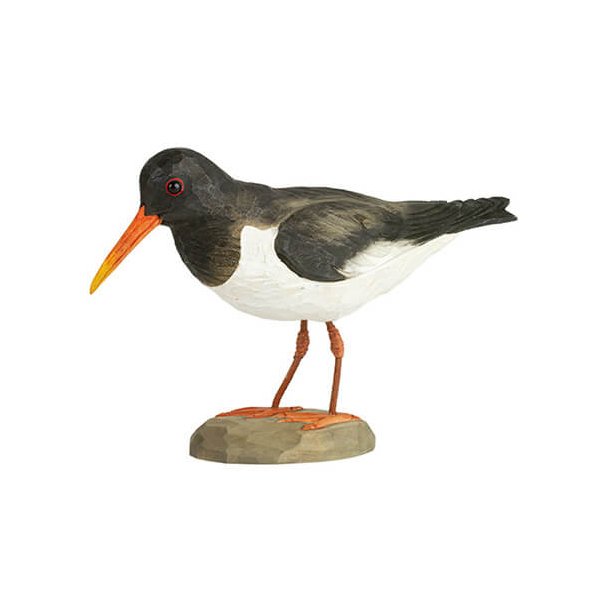Strandskade - h�ndsk�ret tr�figur