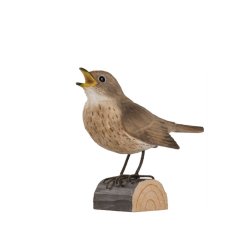 Nattergal - h�ndsk�ret tr�figur