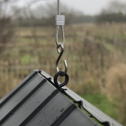 Foderhus til mejsebolde - sort