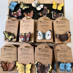 Sommerfugl med magnet - komma