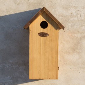 Redekasse til musvit m. kobbertag