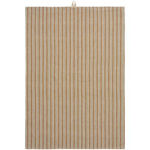 Viskestykke - m/mustard og gr�nne striber