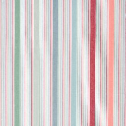 3 Viskestykker - stribet pastel - rd/bl/grn