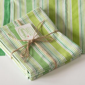 3 Viskestykker - grnne nuancer