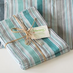 3 Viskestykker - azurbl/gr