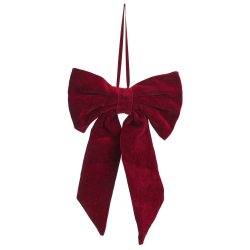 Velour sl�jfe - rubin r�d