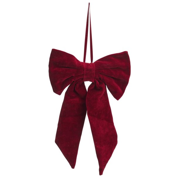 Velour sl�jfe - rubin r�d