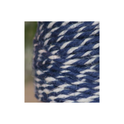 Jutegarn - bl/hvid