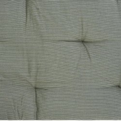 Madrasse 60 x 100 cm - stribet - gr�n/sort