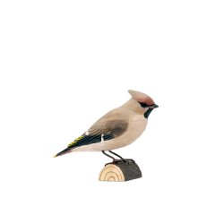 Silkehale - hndskret trfigur