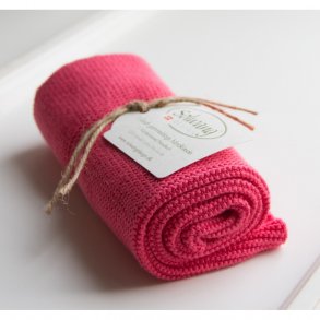 Solwang hndklde - hindbr - kologisk bomuld